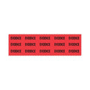 Red SIRCHMARK Evidence Tape Wide 54 ft