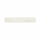 Sirchie 15 cm Vinyl (Fluorescent Green on White or Orange on White) Photo Evidence Ruler