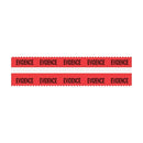 Red SIRCHMARK Evidence Tape with White Strip Wide 54 ft