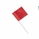 Marking flags (2.5 x 3.5 Flag), 21”. Metal Stake (100)
