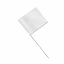 Marking flags (2.5 x 3.5 Flag), 21”. Metal Stake (100)