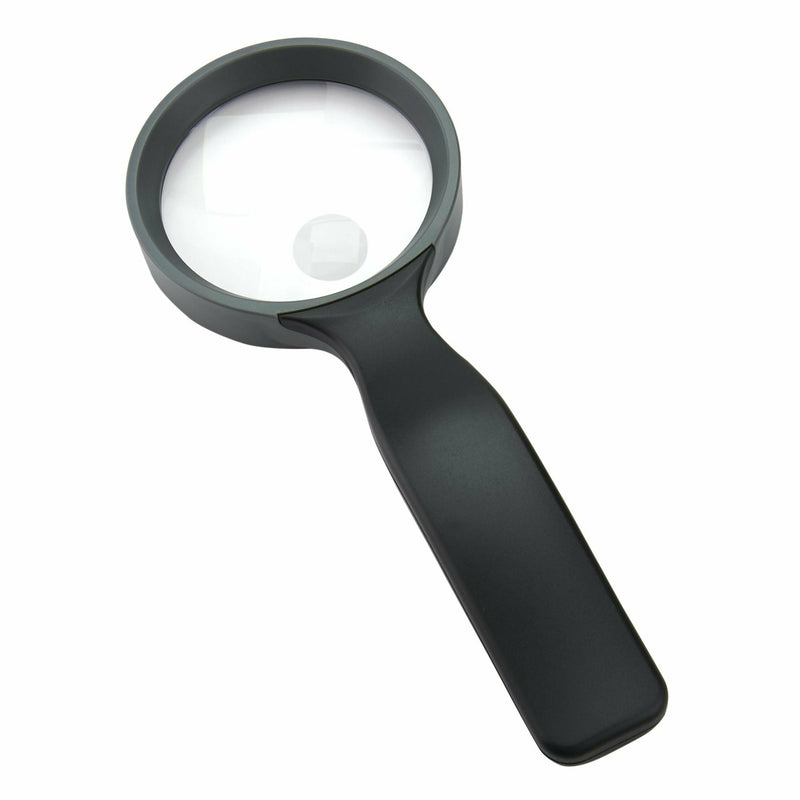 3" HandHeld Magnifier, 2.5x with 5x Spot Lens