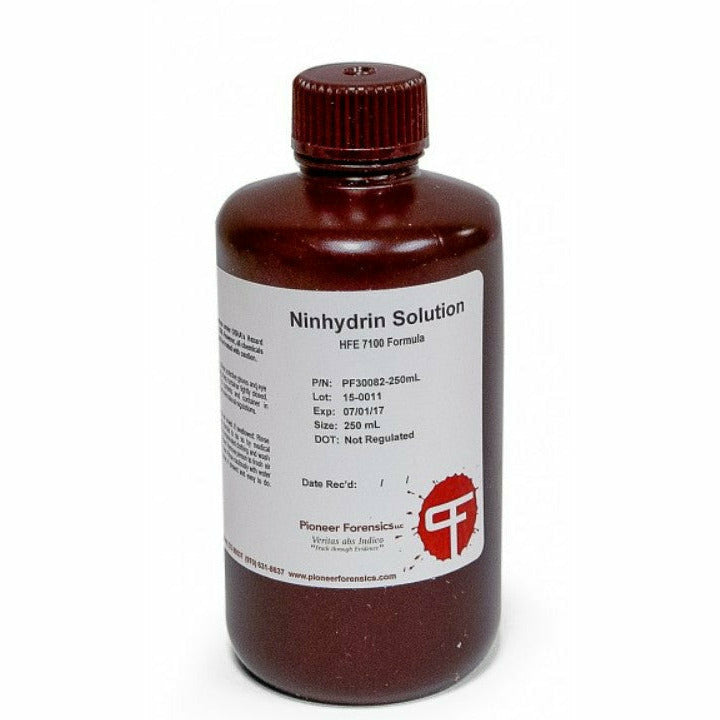 Ninhydrin HFE-7100 Formula (250 ml) by Pioneer Forensics