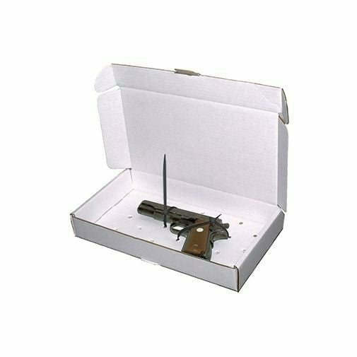 Boîtes de preuves pour pistolet (pistolet) 14 3/4 po x 7 7/8 po x 2 1/4 po (Ensemble de 25)
