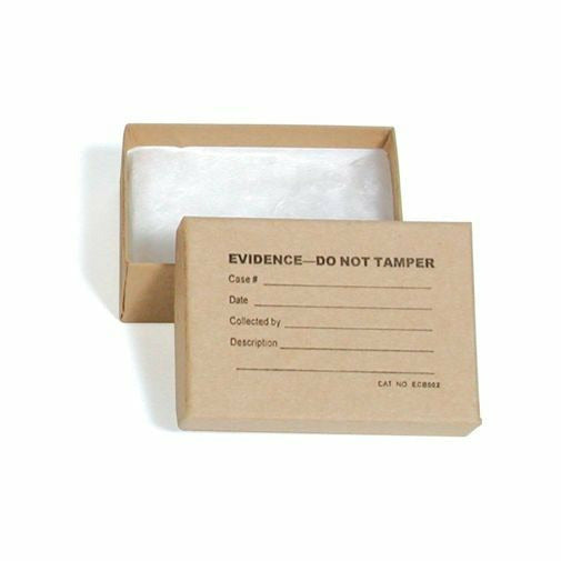 Small Evidence Boxes (Set of 50)