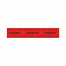 Box Sealing Evidence Tape Black on Red 2 inch x 165 ft