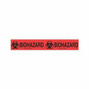 Red Biohazard Integrity Tape 108 ft