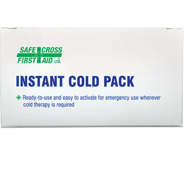 Instant Compress Packs, Cold, Single Use, 4" x 6"
