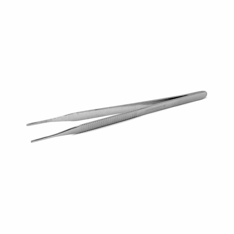 4.75" Serrated Stainless Steel  Tweezers/Forceps (Sterile Package)