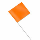 Marking flags (2.5 x 3.5 Flag), 21”. Metal Stake (100)