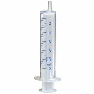 Oral Syringe Clear, 10  ml with tip cap (Box of 100)