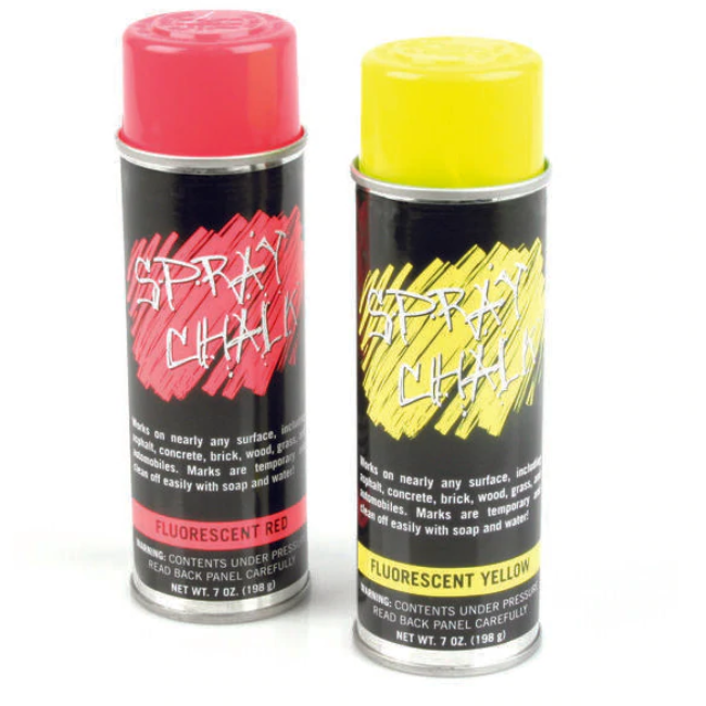 Fluorescent Spray Chalk, 7 oz