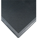 WEARWELL  Sanitizing Footbath Mat No. 222, Rubber, 2' W x 2-2/3' L x 1/2" Thick, Black