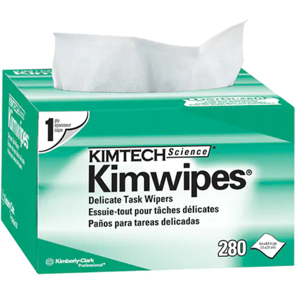 Lingettes spéciales Kimwipes, 4,4" x 8,4" (280)