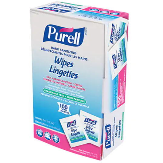 Purell Hand Sanitizer Wipes (100)