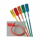 8" Plastic, Numbered Seals