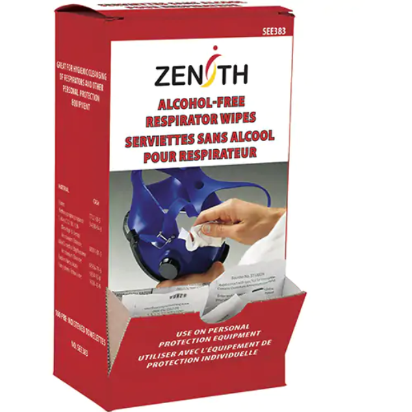 Zenith Respirators & PPE Cleaning Towelettes