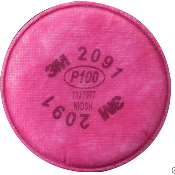 2000 Series Respirator Prefilters, Particulate Filter, P100 Filter