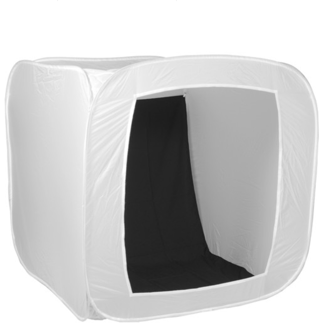 LIGHT TENT LB-20 – 20 IN. LIGHT TENT WITH BLACK AND WHITE SWEEPS