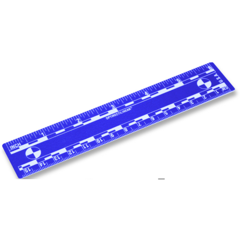 15cm Sticker Window Size Ruler 15cm Vinyl Ruler