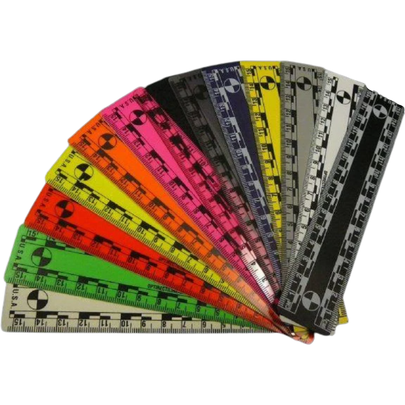 15cm Paper Card Stock Rulers, Disposable
