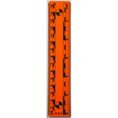 15cm Paper Card Stock Rulers, Disposable