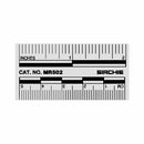 Magnetic Photo Evidence Scales 2 inch/5cm Black on White (10)