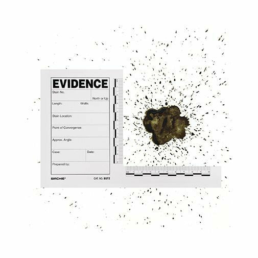 Bloodstain/Evidence Template - Open Scale - Set of 15