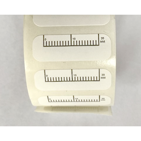 2 cm Adhesive Scales, (Narrow With Rounded Corners) **500/rl (new size)**