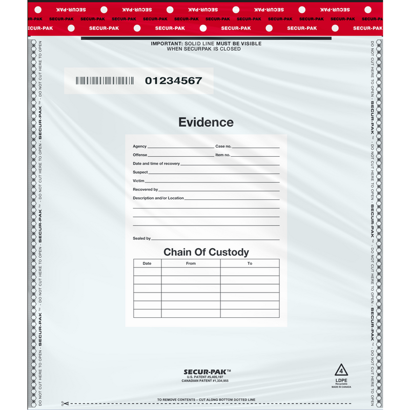 Evidence Bag Template.pdf SECUR-PAK Evidence Bag