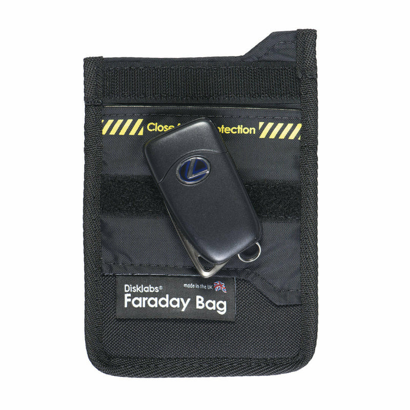 Disklabs Key Shield (KS1) Faraday Bag - Blindage RF pour clés de voiture