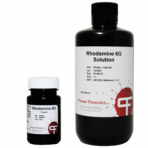 Rhodamine 6G de Pioneer Forensics (25 g de poudre)