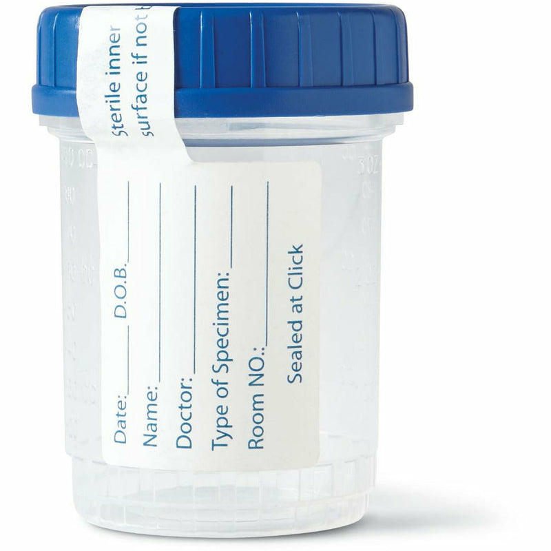 Sterile Specimen Collection Cups, 90 ml (100)