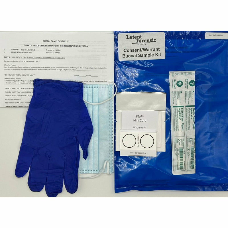 DNA Buccal Collection Kits (Warrant/Consent)