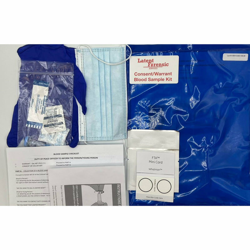 DNA Blood Collection Kits (Warrant/Consent)